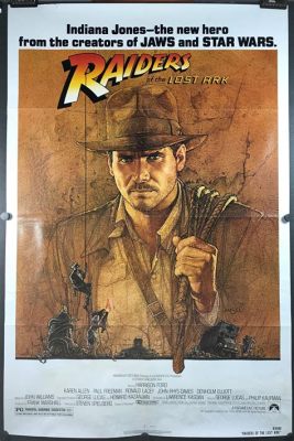 Raiders of the Lost Ark,  ancient treasures and daring adventures!